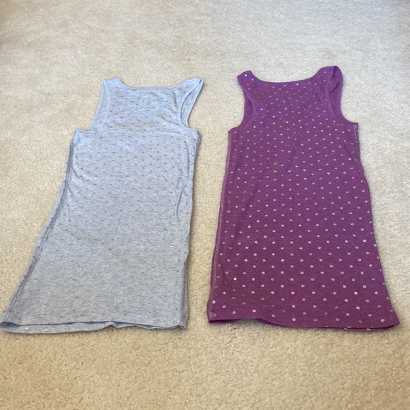 American Eagle Outfitters Dotted Tan Top Size S Bundle - Picture 2 of 8